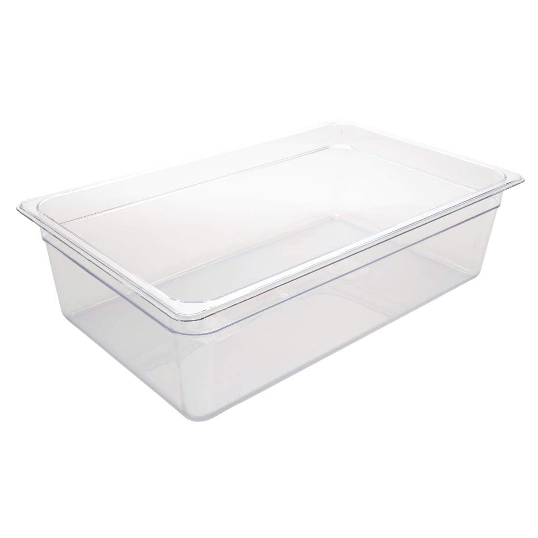 Vogue U226 Polycarbonat Gastronorm Behälter, 1/1 Grösse 150 mm, 150 mm