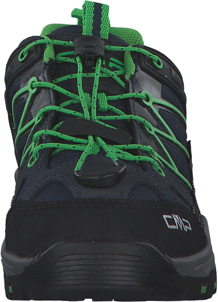 CMP Unisex Kinder Kids Rigel Low Trekking Shoes WpTrekking-Schuhe 28 EU B Blue Gecko, 28 EU B Blue G