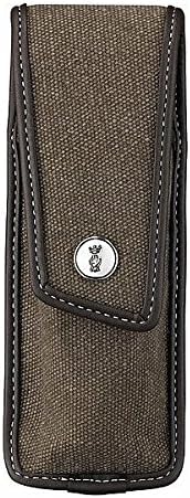 Opinel Pilzmesser, rostfreier Sandvik-Stahl, Eichenholz, Wildschweinborsten, Segeltuch-Etui, Holzbox