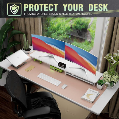 Knodel Tischunterlage, Schreibtischunterlage, 120 x 60cm PVC Tischunterlage, Laptop Tischunterlage,