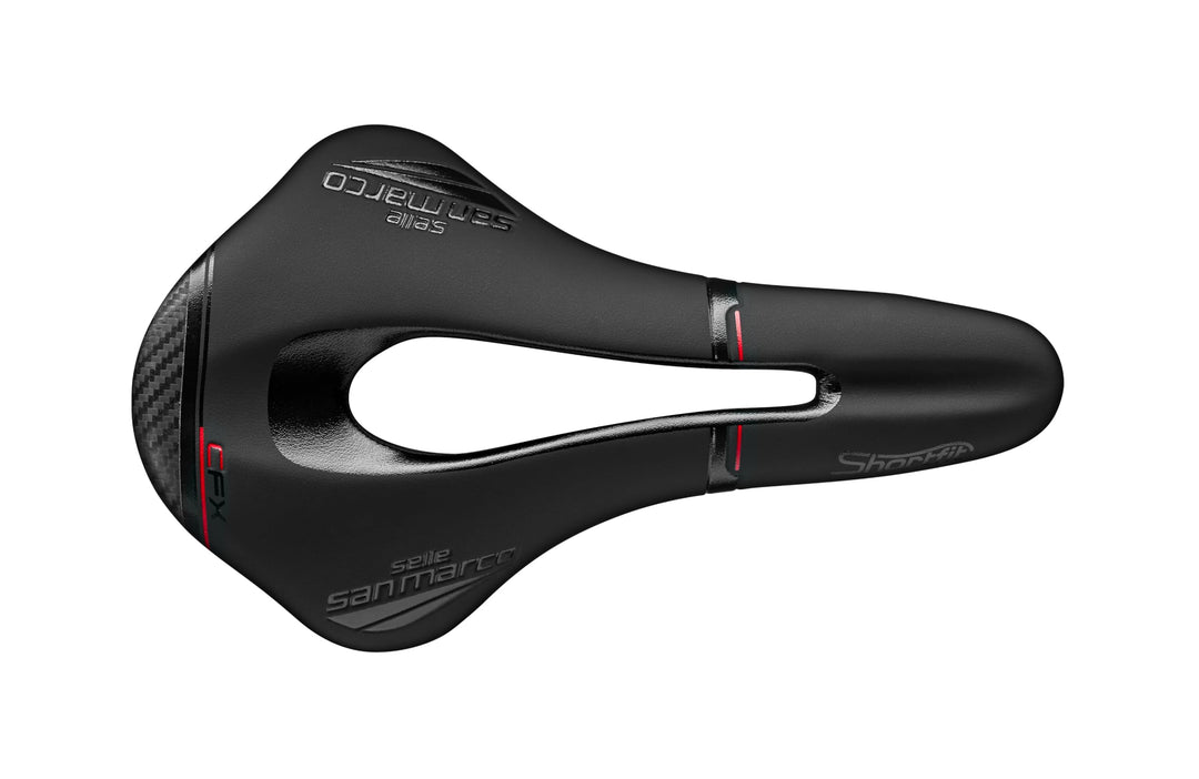 Selle San Marco Unisex – Erwachsene Shortfit Carbon Fx Sättel L3 black/black, L3 black/black