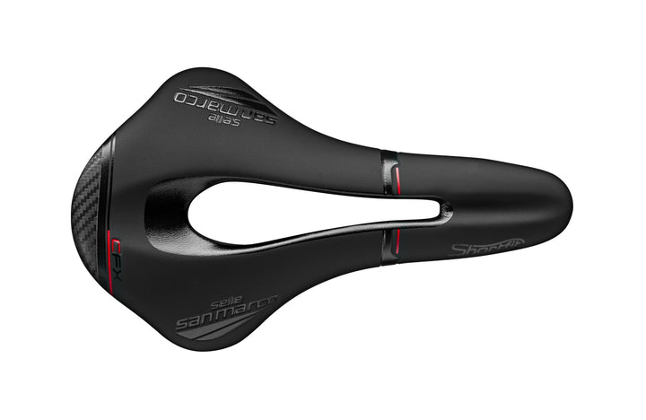 Selle San Marco Unisex – Erwachsene Shortfit Carbon Fx Sättel L3 black/black, L3 black/black