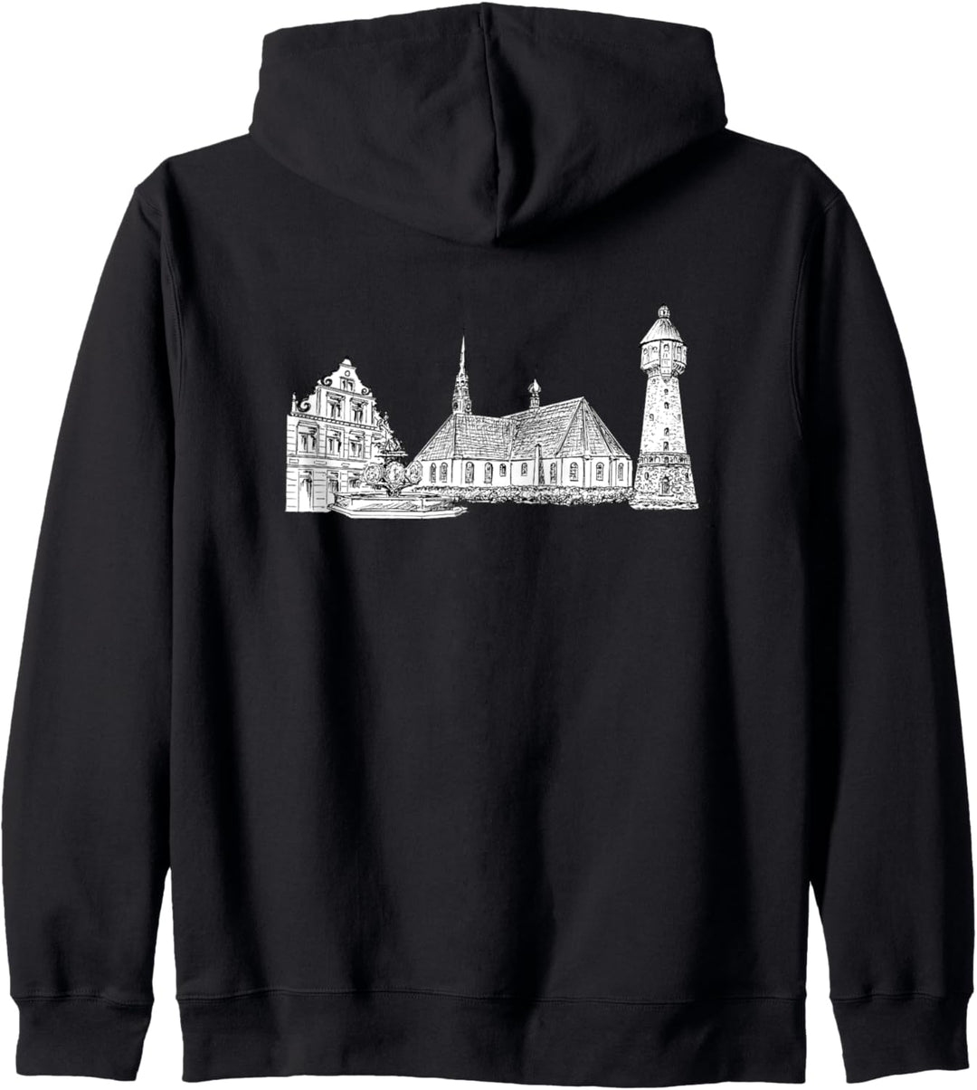 Heide - Dithmarschen Schleswig-Holstein Nordsee - Stadt Kapuzenjacke