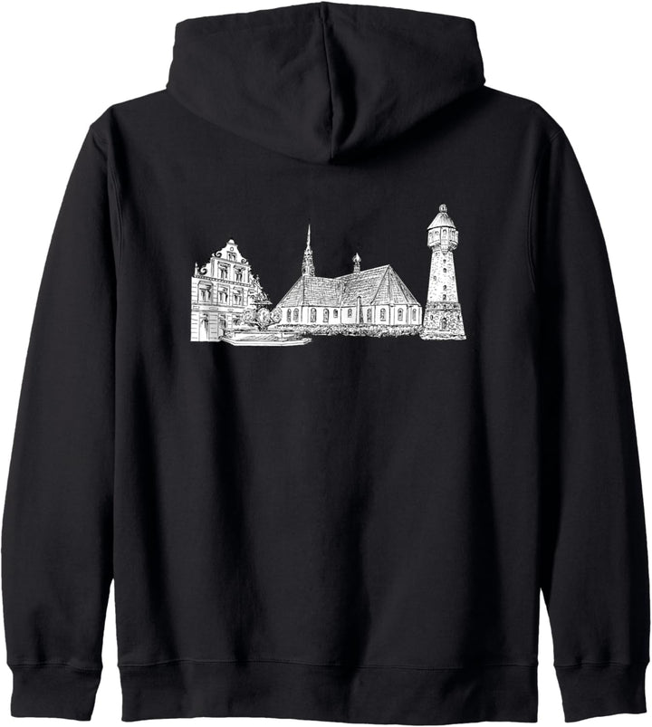 Heide - Dithmarschen Schleswig-Holstein Nordsee - Stadt Kapuzenjacke
