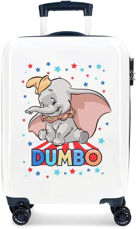 Disney Dumbo Kabinenkoffer Mehrfarbig 37x55x20 cms Hartschalen ABS Kombinationsschloss 32L 2,5Kgs 4