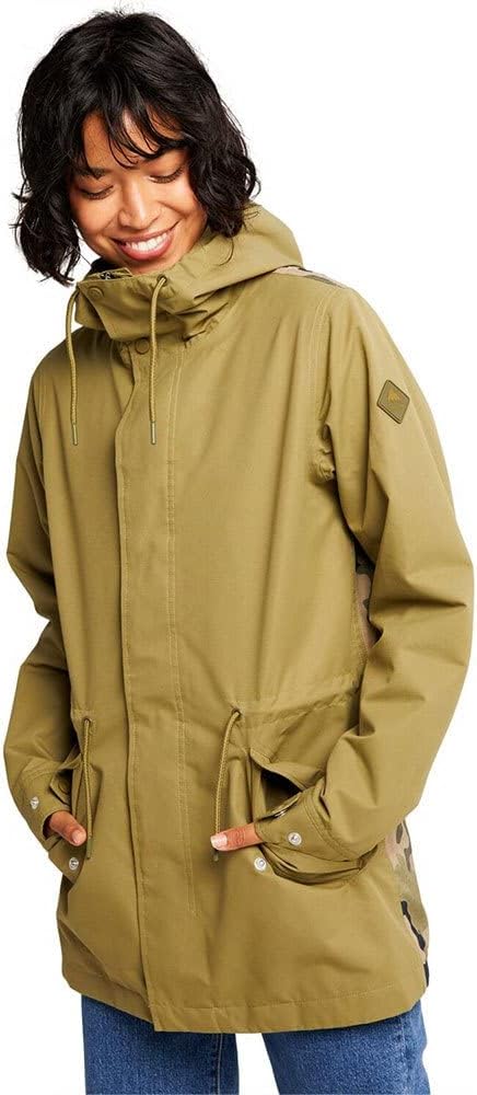 Burton Damen Sadie Jacke, Martini Olive/Martini Olive Terra Camo