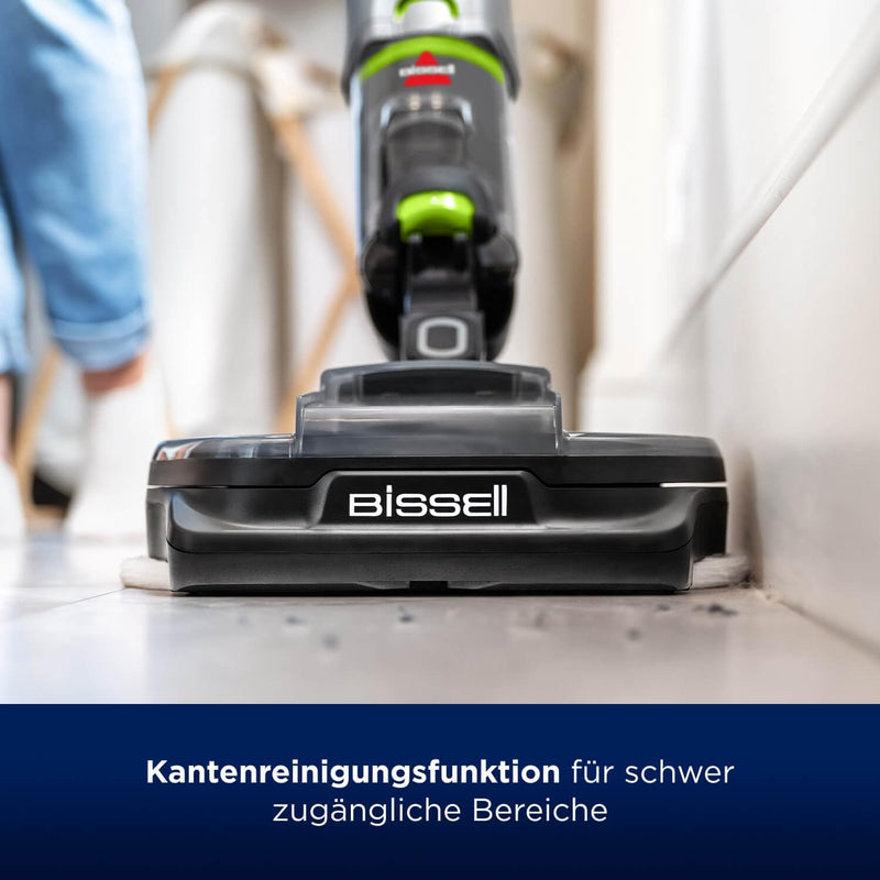 BISSELL SpinWave + Vac Pet | Kabelloser Hartbodenreiniger | Wischen und Staubsaugen | Einfache Reini