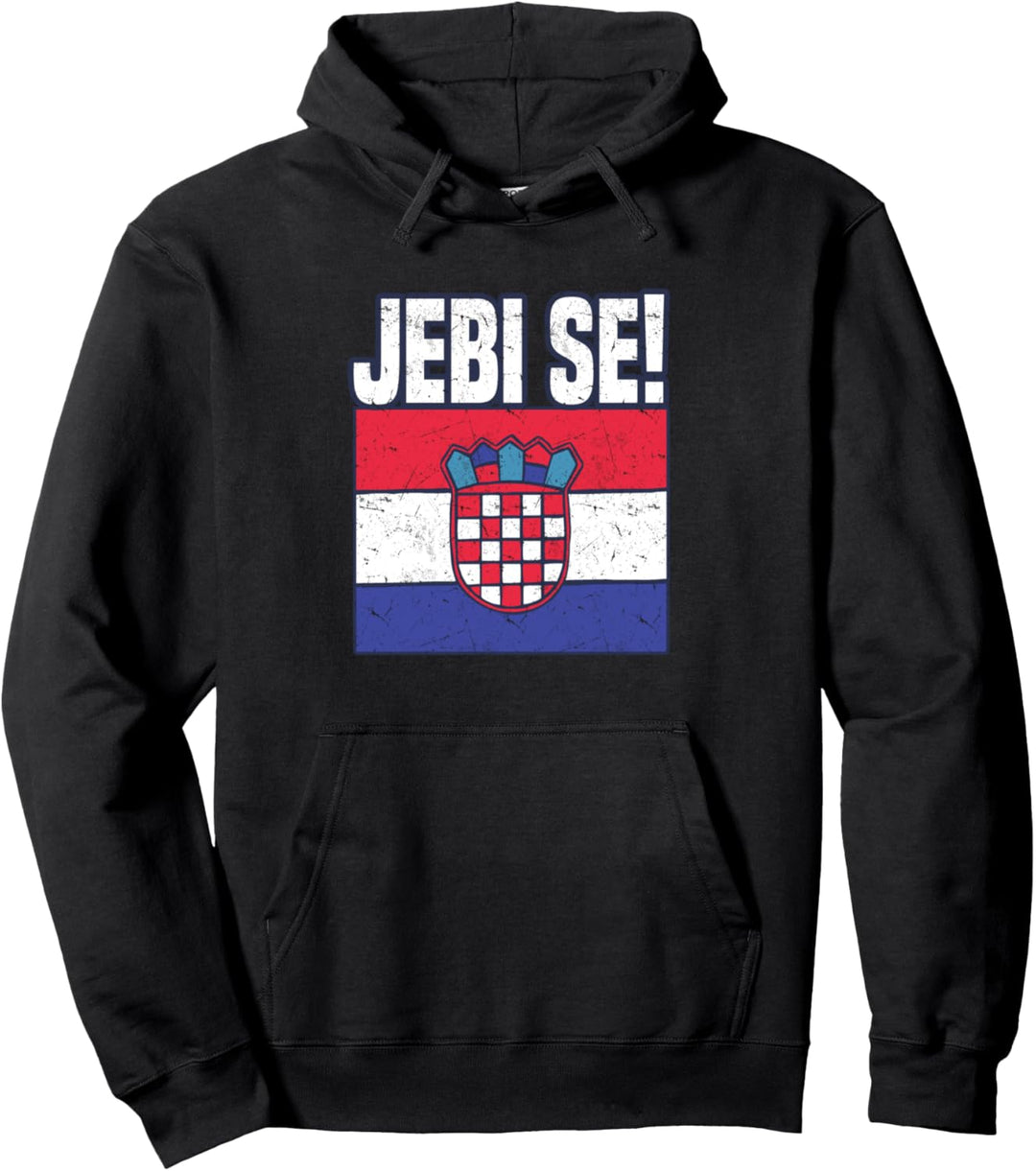 JEBISE Wie Gehts Kroatisch Pullover Hoodie