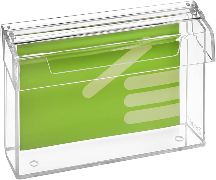 DIN A5 Prospektbox/Prospekthalter/Flyerhalter im Querformat, wetterfest, für Aussen, mit Deckel, aus