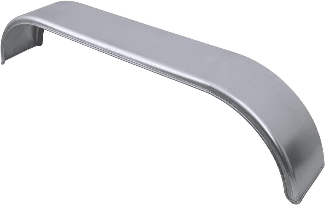 CHORUS Tandem-Kotflügel 14 Zoll für Anhänger, 1575 x 255 mm | Verzinkter Stahl schützt Zweiachsanhän