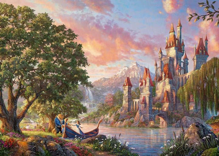 Schmidt Spiele 57372 Thomas Kinkade, Disney, Belles Magical World, 3000 Teile Puzzle