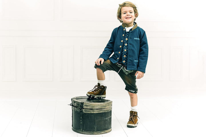 Mogo.cc, Weste oder Jacke Amedeo 50-56 Blau-braun, 50-56 Blau-braun