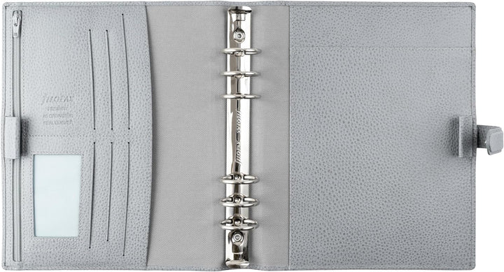Filofax Terminplaner Organiser Leder Finsbury A5 in Slate Grey, 029506