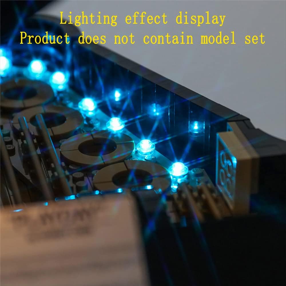 GEAMENT LED Licht-Set (Fernbedienung) Kompatibel mit Lego Konzertflügel Bauset für Erwachsene (Grand