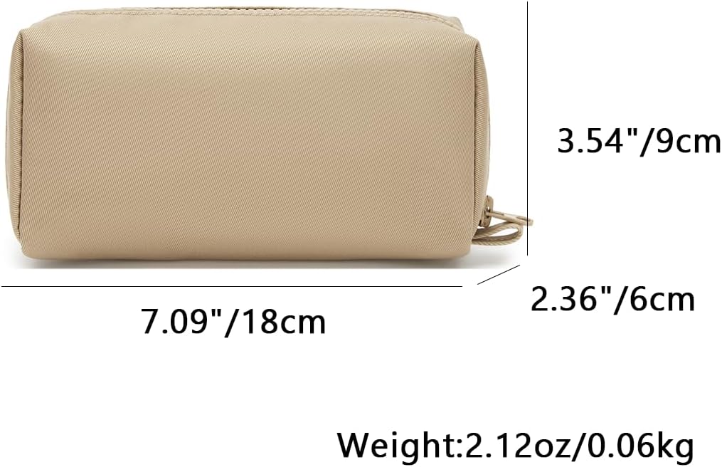 Federmäppchen, strapazierfähiges Oxford-Federmäppchen für Stifte, Schulbedarf (Khaki, Oxford) Oxford