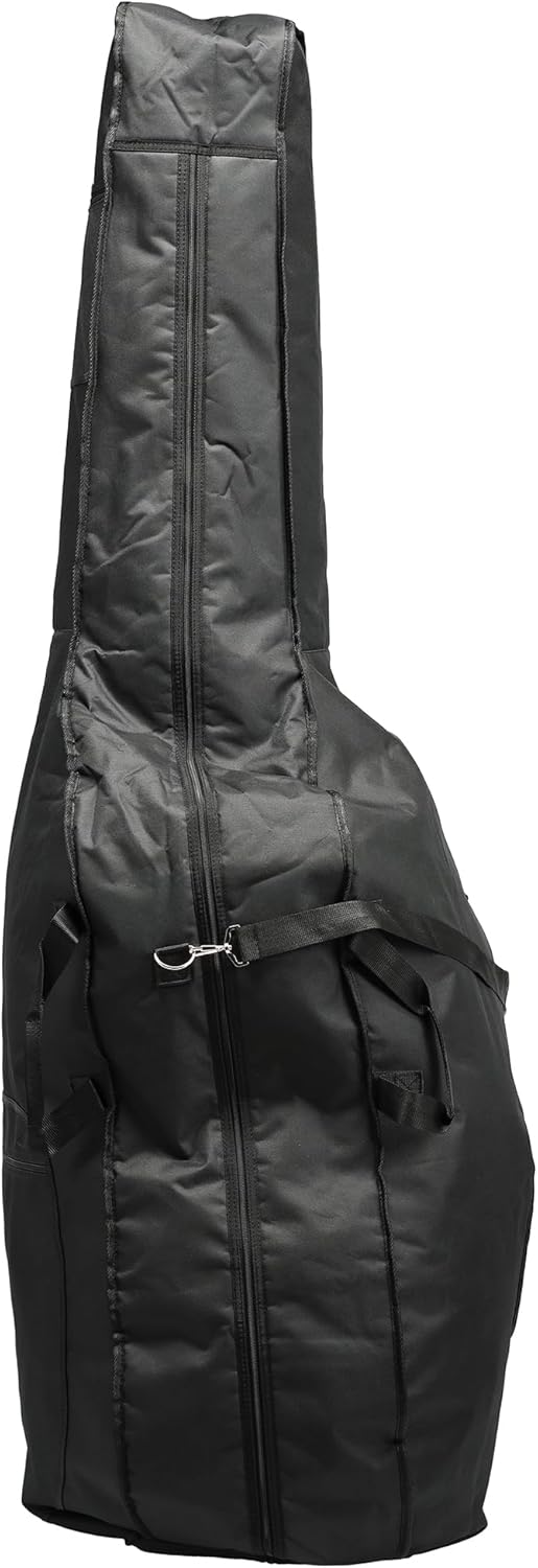 Gewa Pure kontrabas Gig Bag 4/4 Classic BS01 (3 mm skumvaddering, stor notväska, strängväska, tillbe