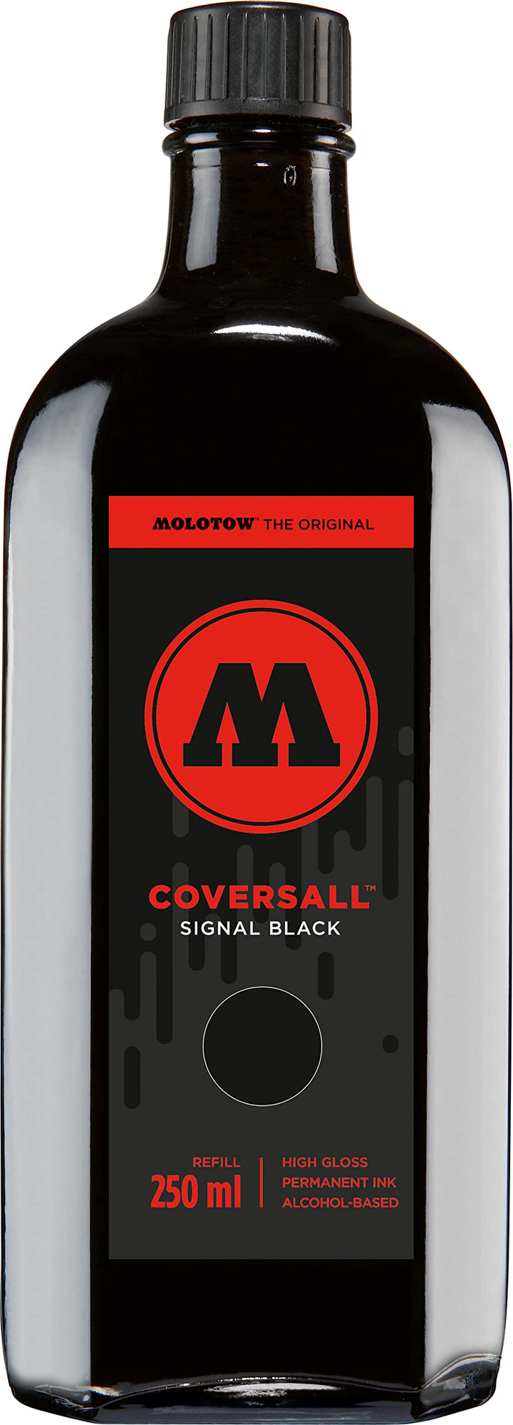 Molotow Coversall Cocktail Refill (Nachfülltinte 250 ml, Spezialtinte mit synthetischem Bitumen, hoc