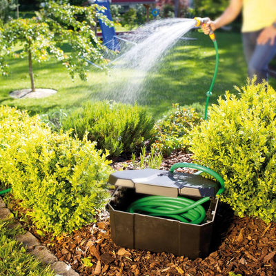 Heissner Power-Box Stromverteilerbox, Kabelbox, IP64 für Garten, Beleuchtung, Pool, Handwerk, Weihna