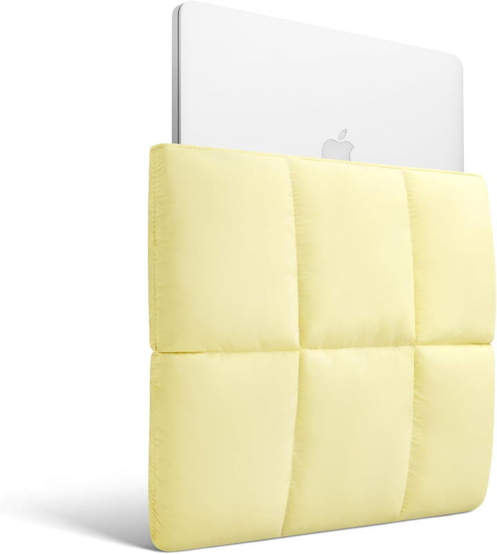 Comfyable Puffy Laptop-Hülle, 33 cm (14 Zoll), gesteppte Puffer-Laptop-Tragetasche, Kissenhülle, kom