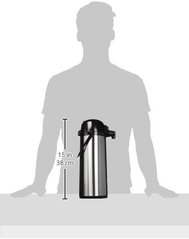 Quid Xylon Thermoskanne, Edelstahl, 1,9 l, Stahl 1900 ml, 1900 ml