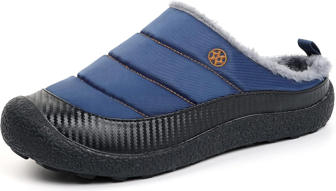 Gaatpot Herren Damen Winter Hausschuhe Plüsch Warm Gefütterte Wasser-Widerstand Slippers Freizeit Ha