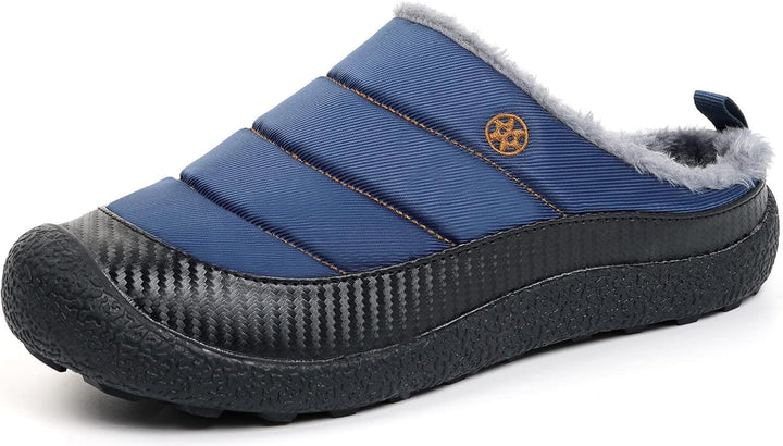 Gaatpot Herren Damen Winter Hausschuhe Plüsch Warm Gefütterte Wasser-Widerstand Slippers Freizeit Ha