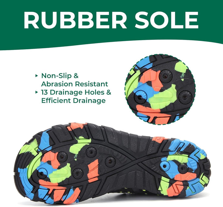 SAGUARO Badeschuhe Kinder Wasserschuhe Schwimmschuhe Jungen Mädchen Aquaschuhe Strandschuhe rutschfe