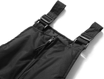 BenBoy Kinder Skihose Schneehose Wasserdicht Softshellhose Gefüttert Warm Hosenträgerhose Latzhose W
