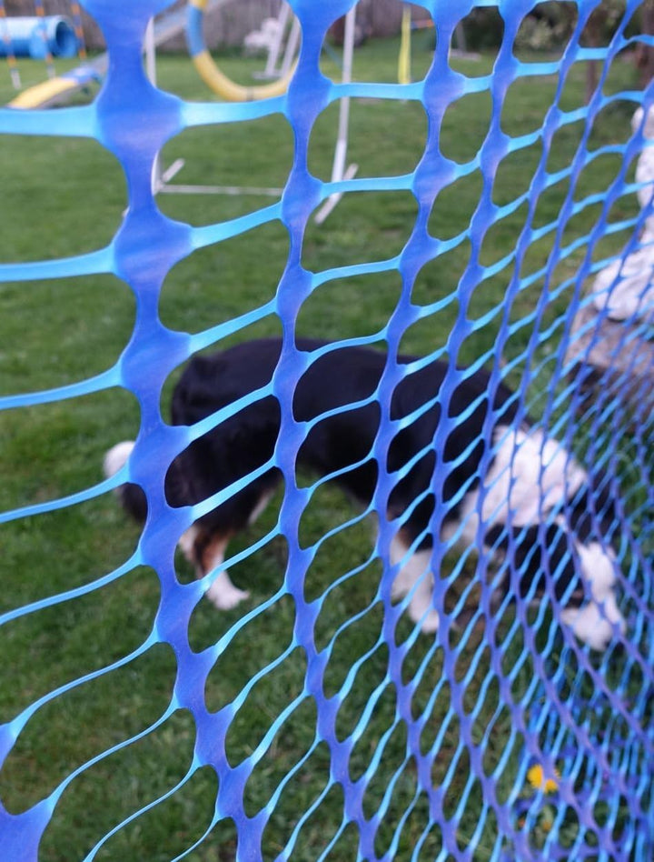 Agility Parcoursabgrenzung, Hundezaun, Sicherheitszaun, Bauzaun, Campingzaun, Abgrenzungszaun 1m hoc