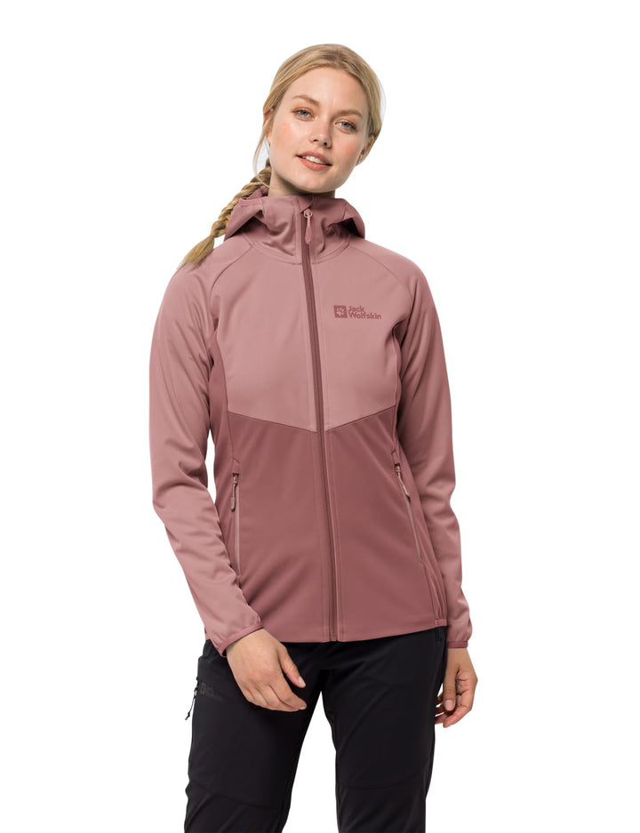 Jack Wolfskin Damen Go Hike Softshell W Softshelljacke XS apple butter, XS apple butter
