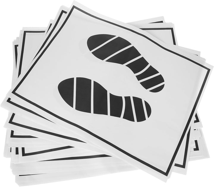 FAVOMOTO 50Pcs Papier Auto Fussmatten Einweg Fussmatten Fuss Pads Automotive Innen Schutz Abdeckung