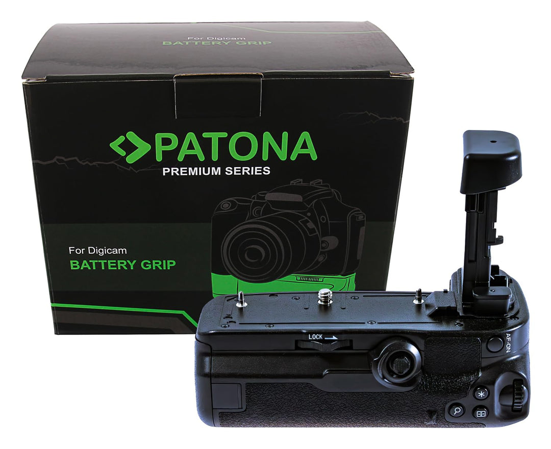 PATONA Premium BG-R10 Batteriegriff mit 2.4G Fernbedienung - Kompatibel mit EOS R5 R5c R6 R6 II R6II