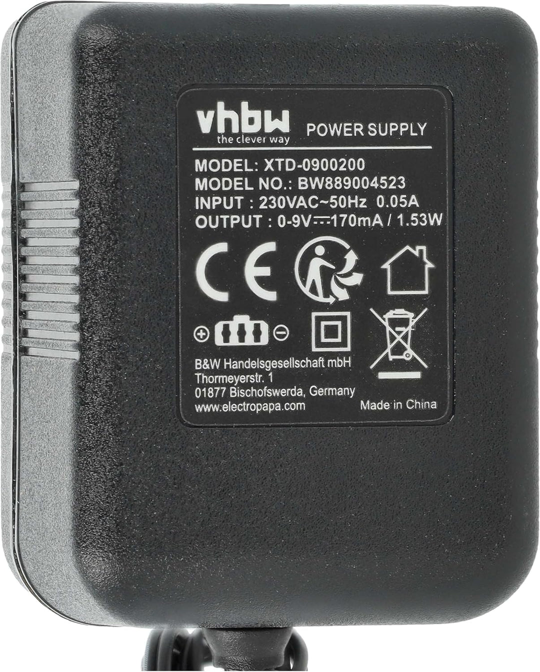 vhbw Netzteil kompatibel mit Wolf Power 60, Accu BS 100, P 530, Power 100, Power BS 80 Werkzeug, Ele