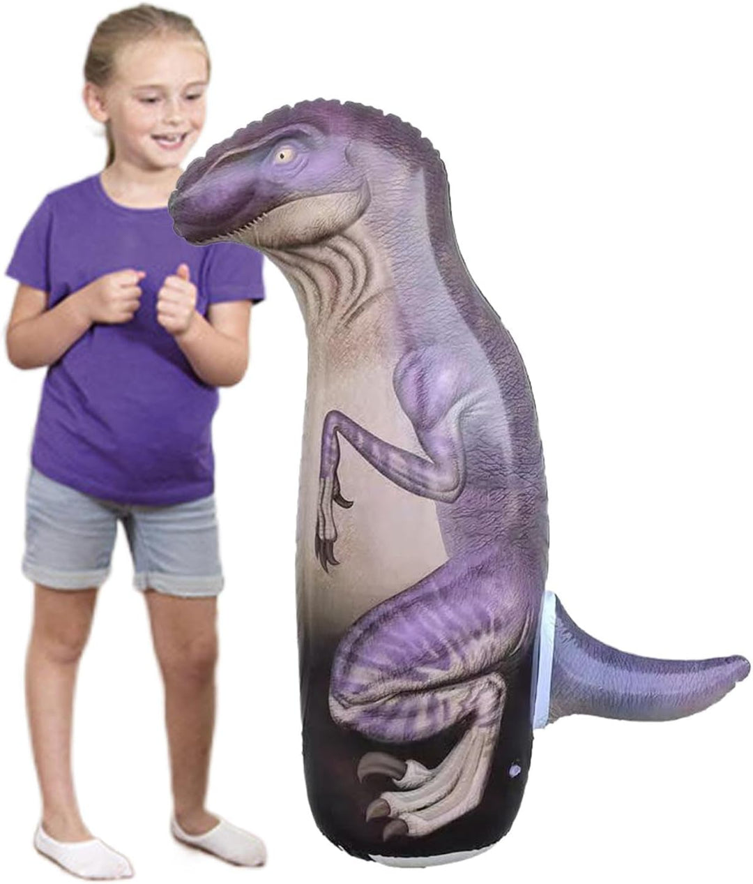 Dinosaur Boxsack Box Training Aufblasbar Spielzeug | 94 cm Kinder Boxsack mit Sofortiger Rückfederun