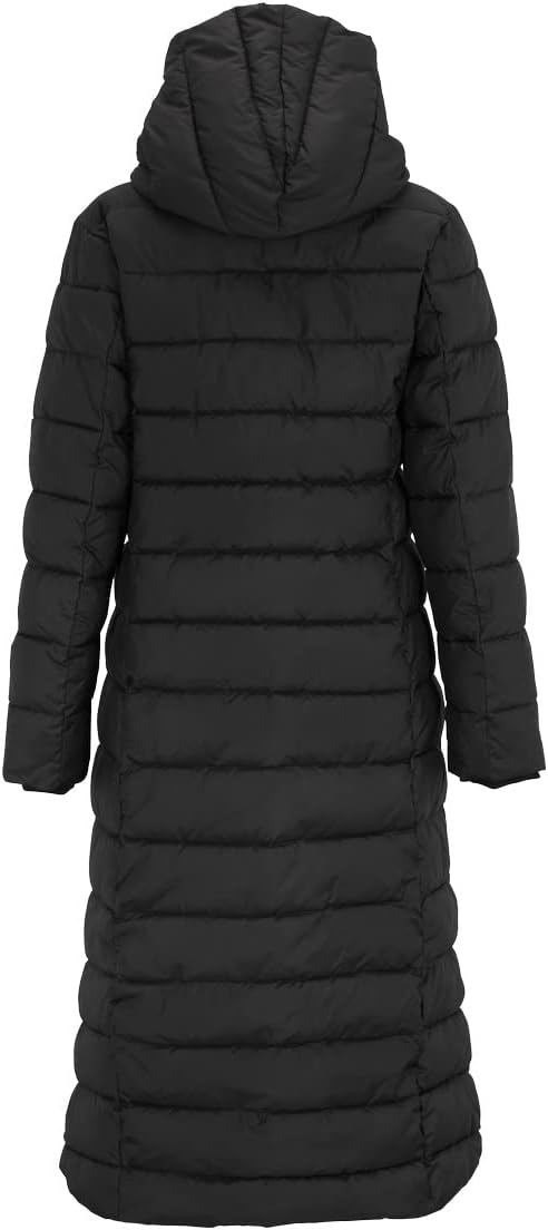 Didriksons Stella Parka Long 32 Schwarz, 32 Schwarz