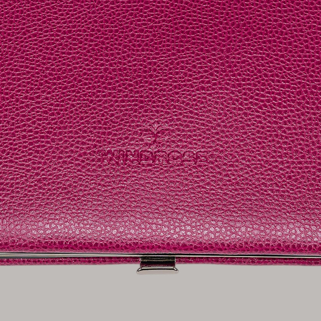 WINDROSE 10-teilig Maniküretui Beluga/Leder (Berry), Berry