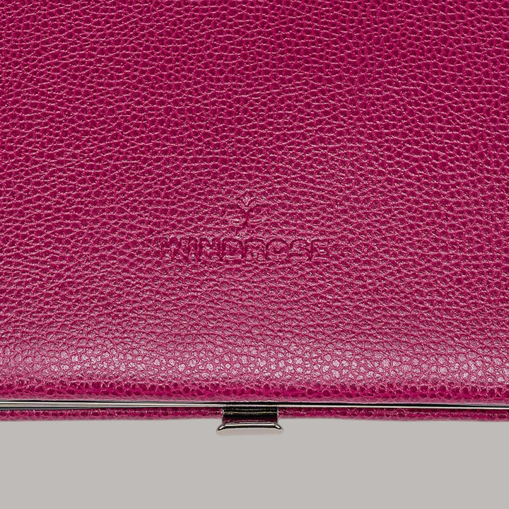 WINDROSE 10-teilig Maniküretui Beluga/Leder (Berry), Berry