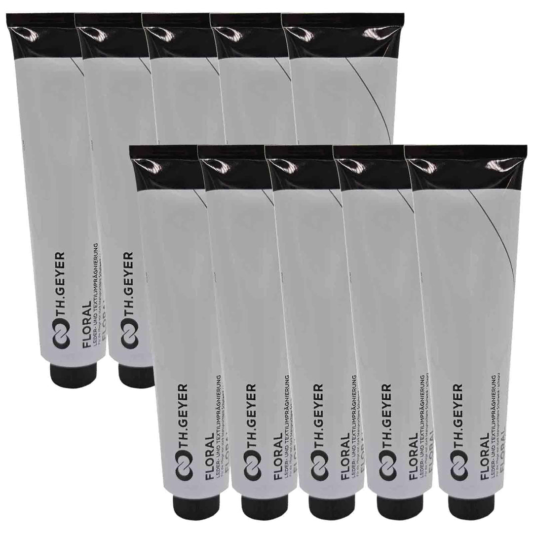 Schuhcreme der Bundeswehr schwarz Tube á 125 ml, Menge 10 Stück Schwarz - 10x 125 Ml, Schwarz - 10x