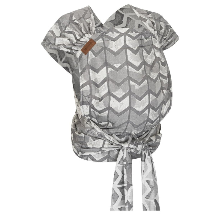 Hoppediz Hop-Tye Advanced - 4-in-1 Babytrage für Neugeborene ab Geburt - Halfbuckle Tragehilfe mit T