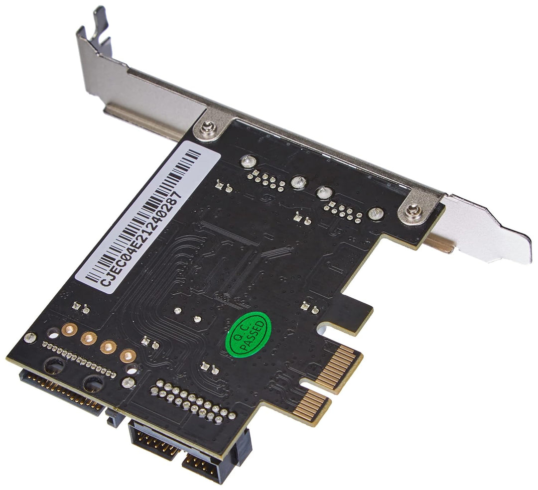 SilverStone SST-EC04-E - USB 3.0 PCI-E Erweiterungskarte, 15 pin SATA Stromanschluss, 1x USB 3.0 20-