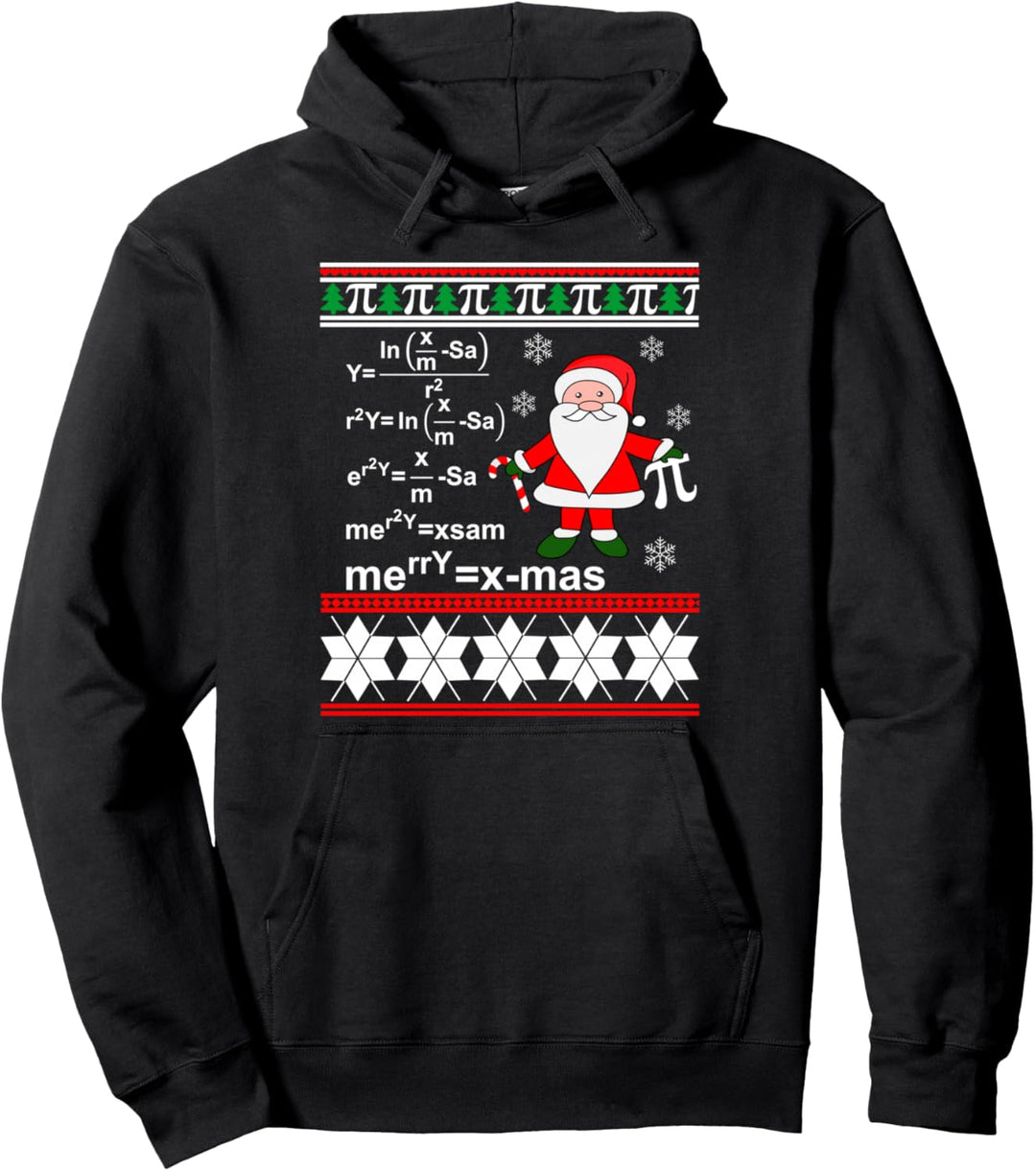 Ugly Christmas Formel Nerd lustiger Weihnachtspulli Geek Pullover Hoodie