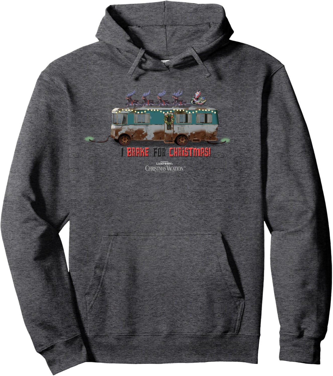 Christmas Vacation I Brake for Christmas Weihnachten Pullover Hoodie