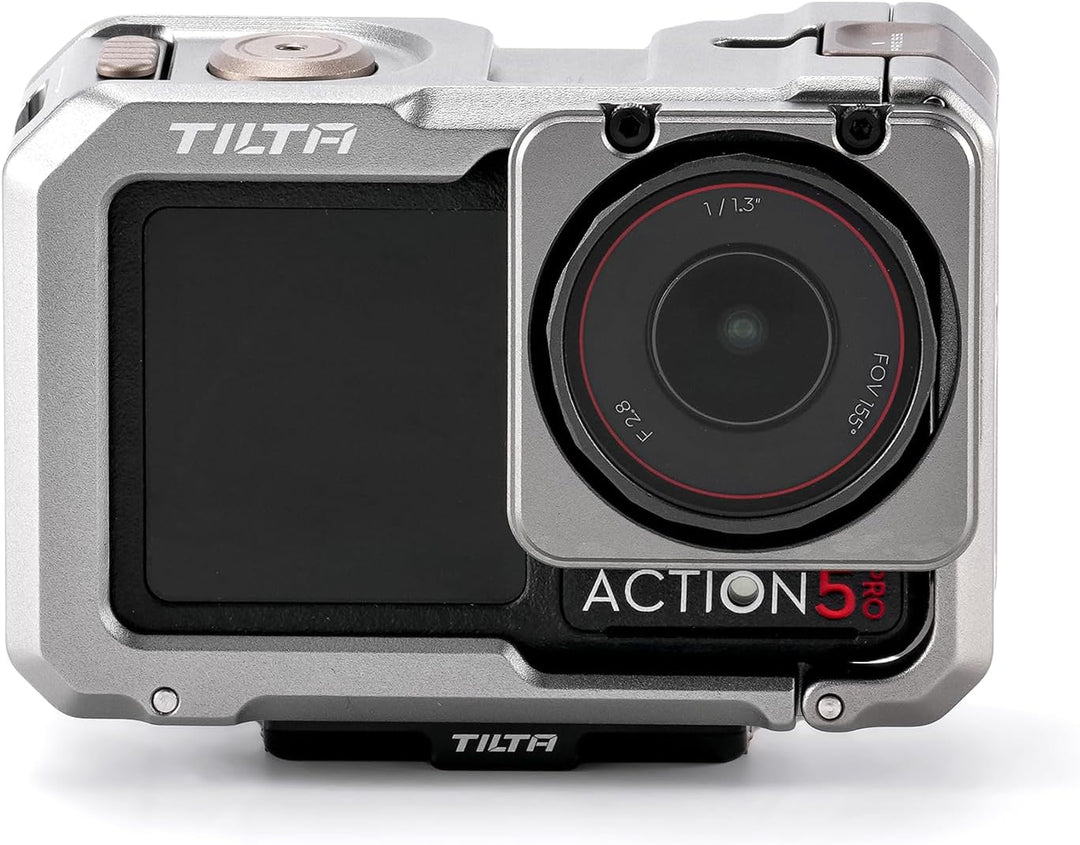 Tilta DJI Osmo Action 5 Pro Cage, Kamera-Käfig-Basisset Kompatibel mit DJI Osmo Action 3, Action 4,