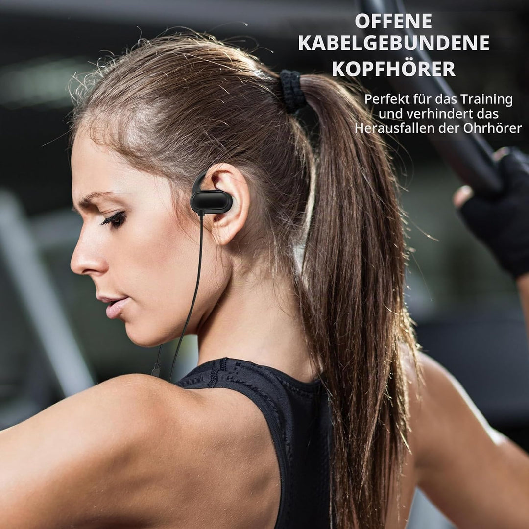 USB C Kopfhörer für iPhone 16 17 Pro 5G,On Ear Typ C Headset USB C Anschluss Ohrhörer mit Kabel Mikr