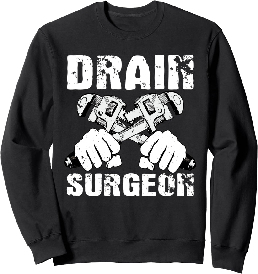 Klempner Drain Surgeon Lustiger Pipefitter Vatertag Sweatshirt