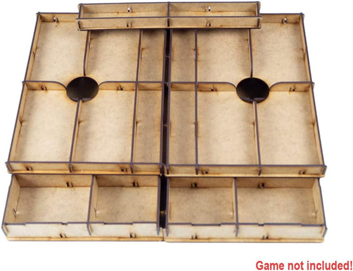 docsmagic.de Organizer Insert for War of The Ring 2nd Edition - Box Einsatz, War of the Ring 2nd Ed