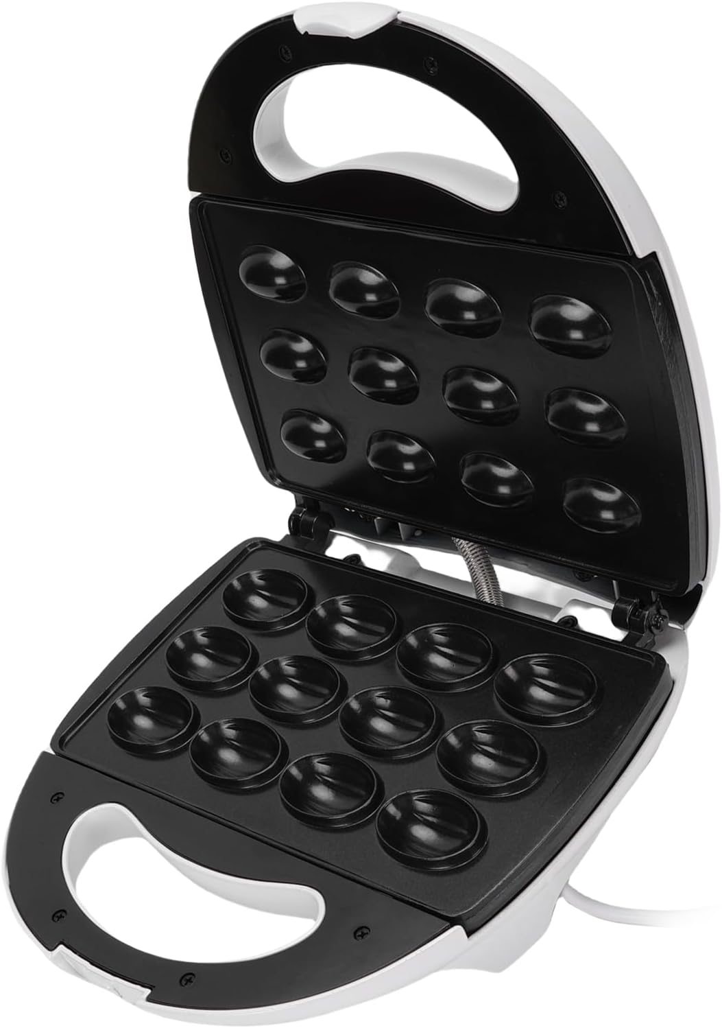 Walnussbereiter, Elektrisch, Doppelseitig, Antihaftbeschichtet, mit Ergonomischem Griff, für Schnell