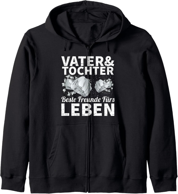 Vater und Tochter Beste Freunde Fürs Leben Partnerlook Kapuzenjacke