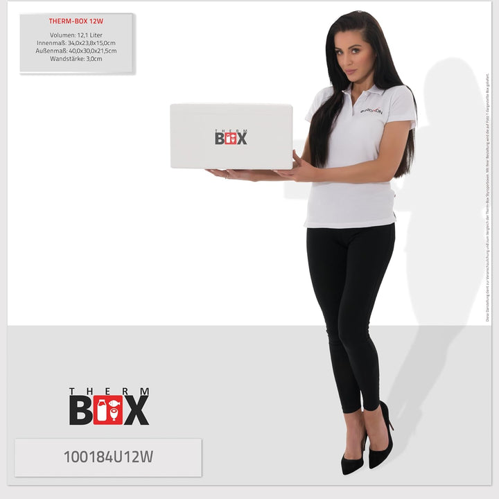 THERM BOX Styroporbox 37L bis 83L Verschiedene Grössen Isolierbox Thermobox Kühlbox Warmhaltebox Wie