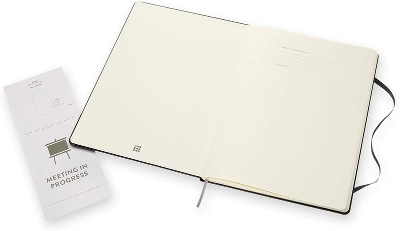 Moleskine - Pro Notebook, Perfektes Notizbuch für die Arbeit - Hardcover mit Elastischem Verschluss